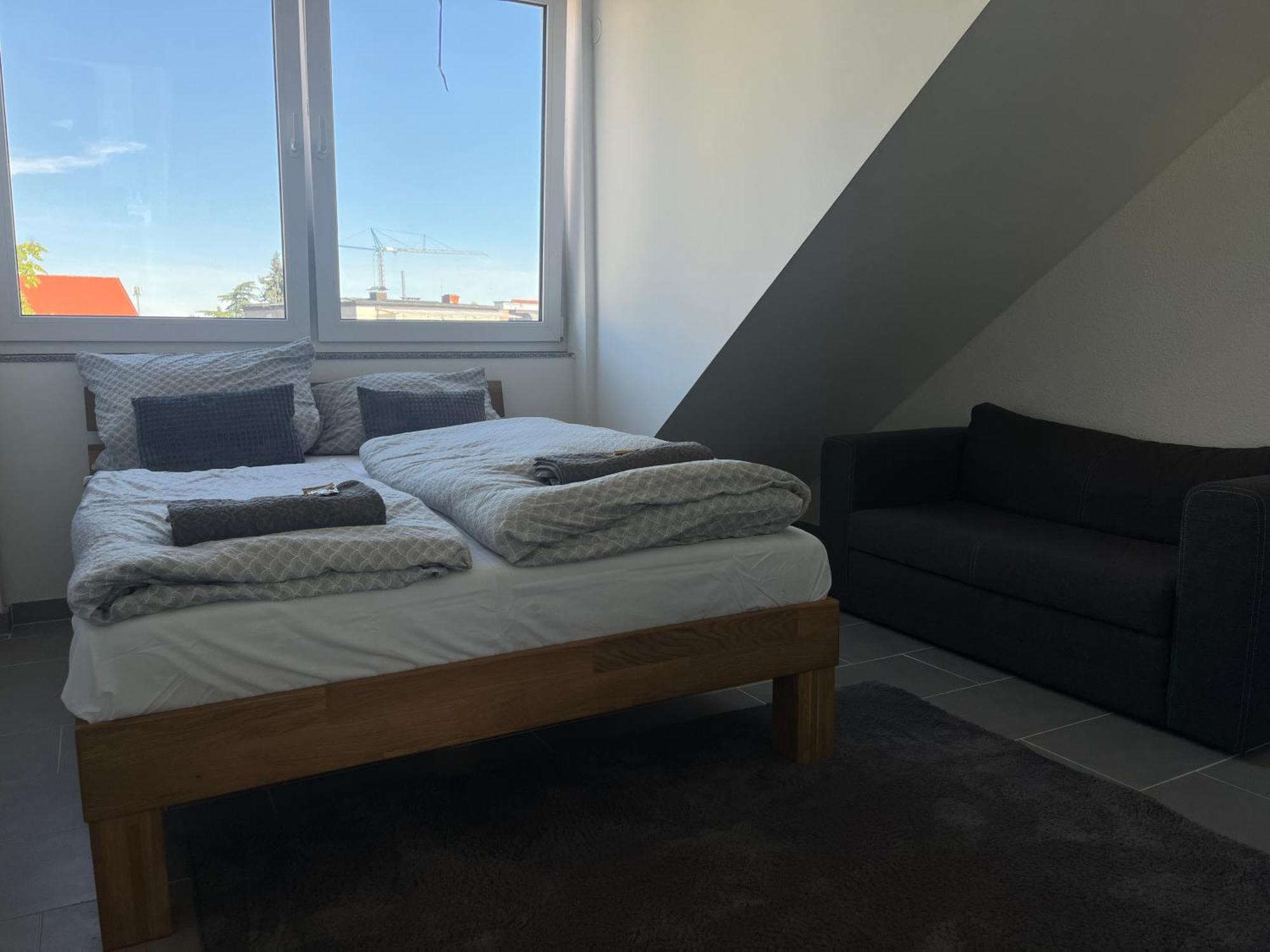 Simplex Apartments Am Europaplatz Карлсруэ Номер фото
